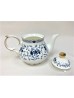 Blue Flower Design Porcelain Tea Pot With Gift Box(Same Item TP103)